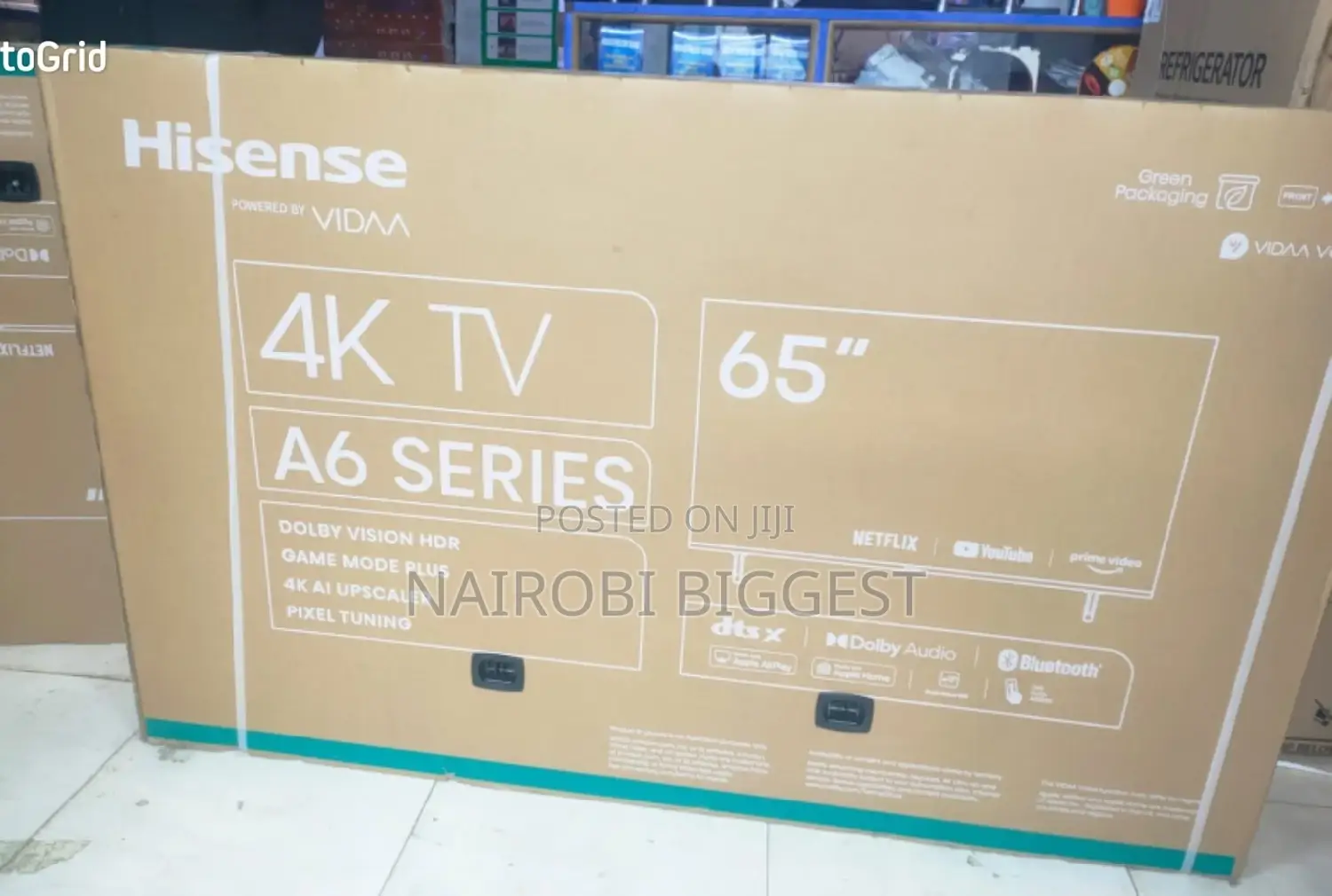 Hisense 65 Inches Ultra Hd Hdr Smart Tv