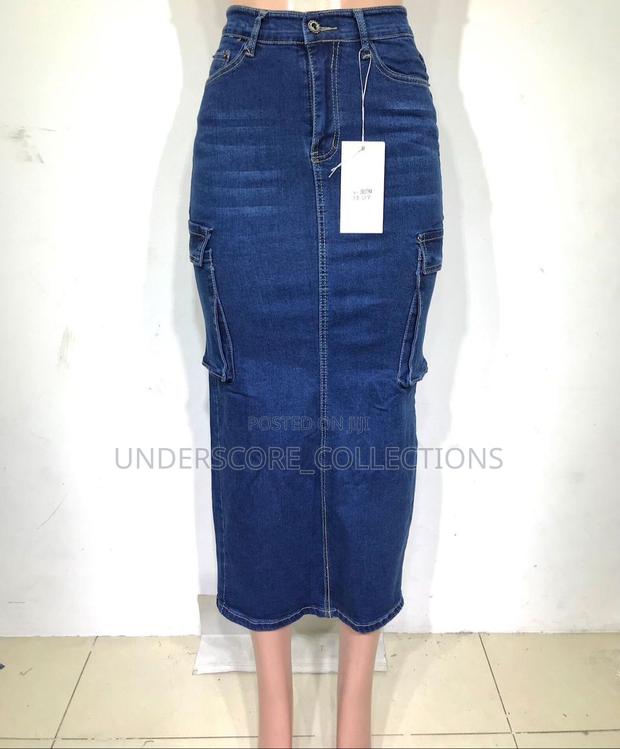 Executive Ladies Maxi Side Pocket Skirt - thumbnail 7