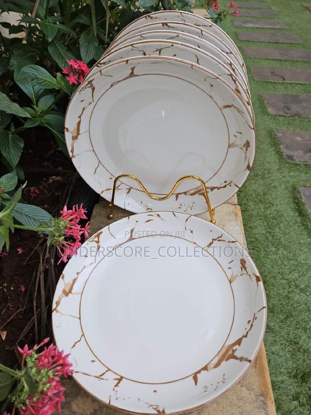 *Marble End Dinner Plates* - main view
