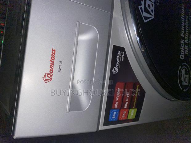 Ramtons 8kg/6kg Wash/Dry Machine - thumbnail 3