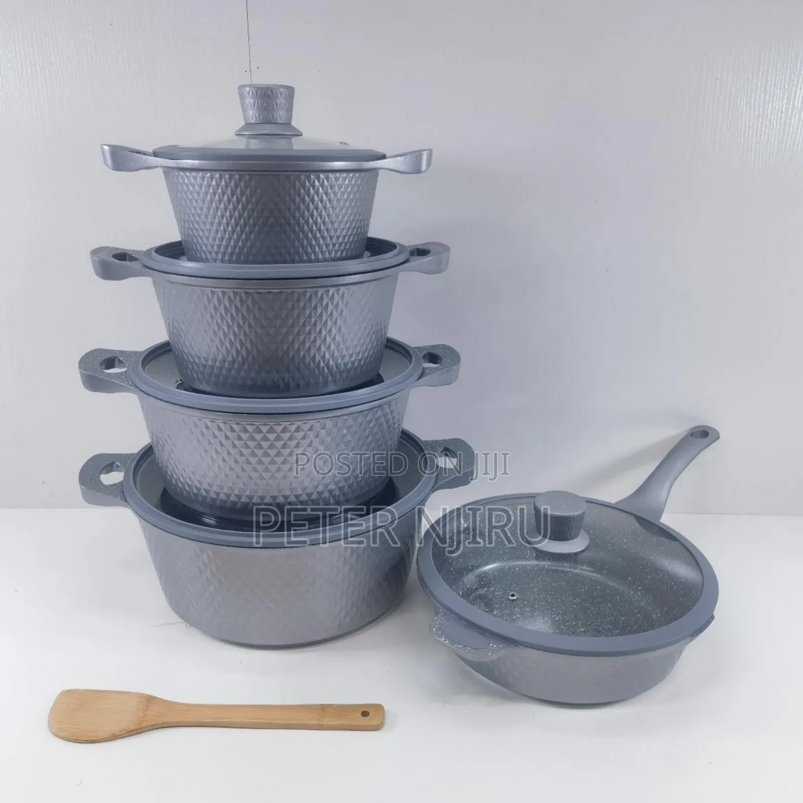 _Bosch 11pc Cookware With Silicone Lid Covers_