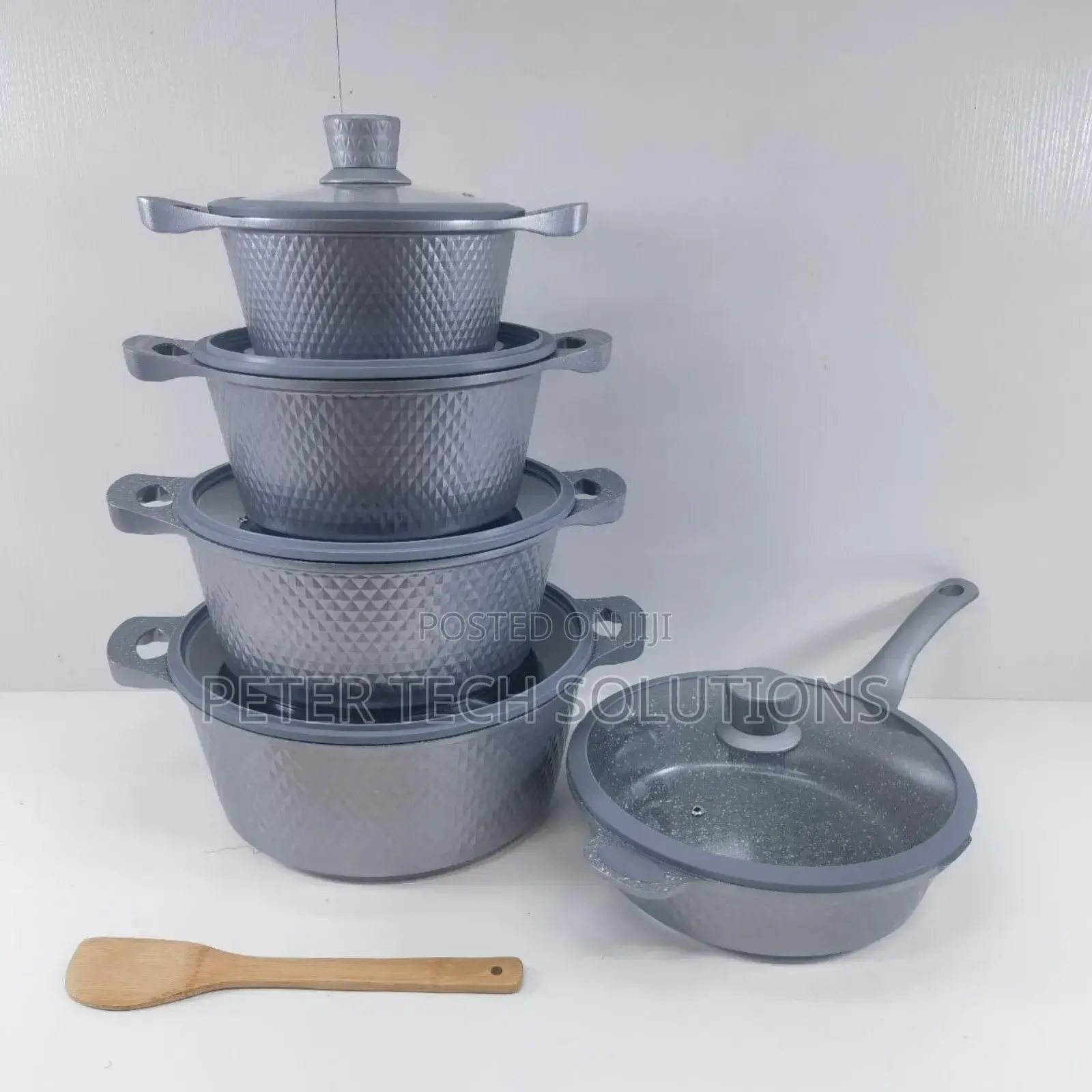 _Bosch 11pc Cookware With Silicone Lid Covers_