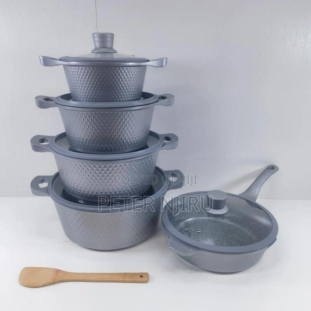 _Bosch 11pc Cookware With Silicone Lid Covers_ - main view