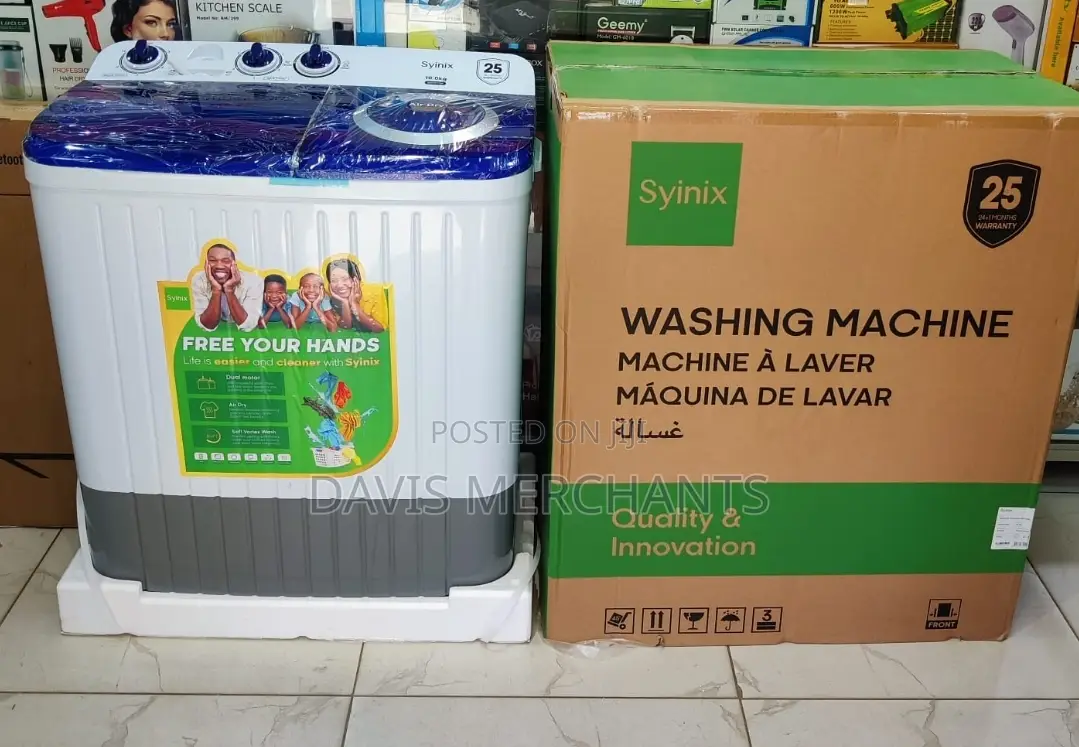 Twin Tub Washing Machine With 10kg Capacity