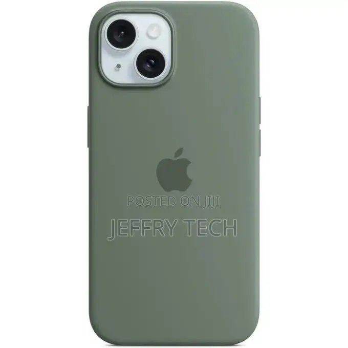 Silicon Hard Solid Case for iPhone 15