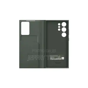 Samsung Galaxy S23 Ultra 5g Sensor Leather Smart Clear View