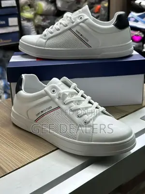 White Tommy Hilfiger Casual Shoes >Men Casual Shoes