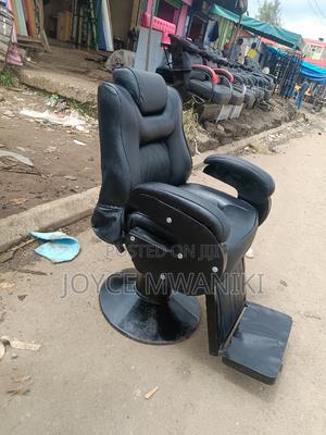 Barber Chair, Black Plain - thumbnail 2