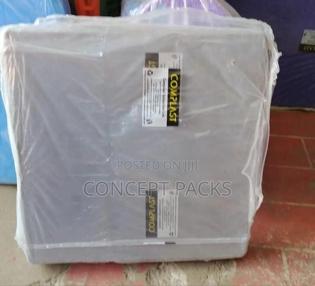 Complast Restaurant Square Table With Chrome Strong Legs. - thumbnail 4