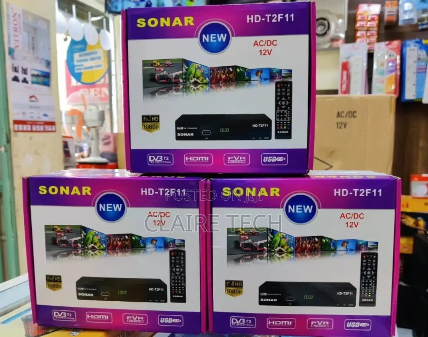 Sonar Free to Air 1080P FHD Digital Set Box Decoder