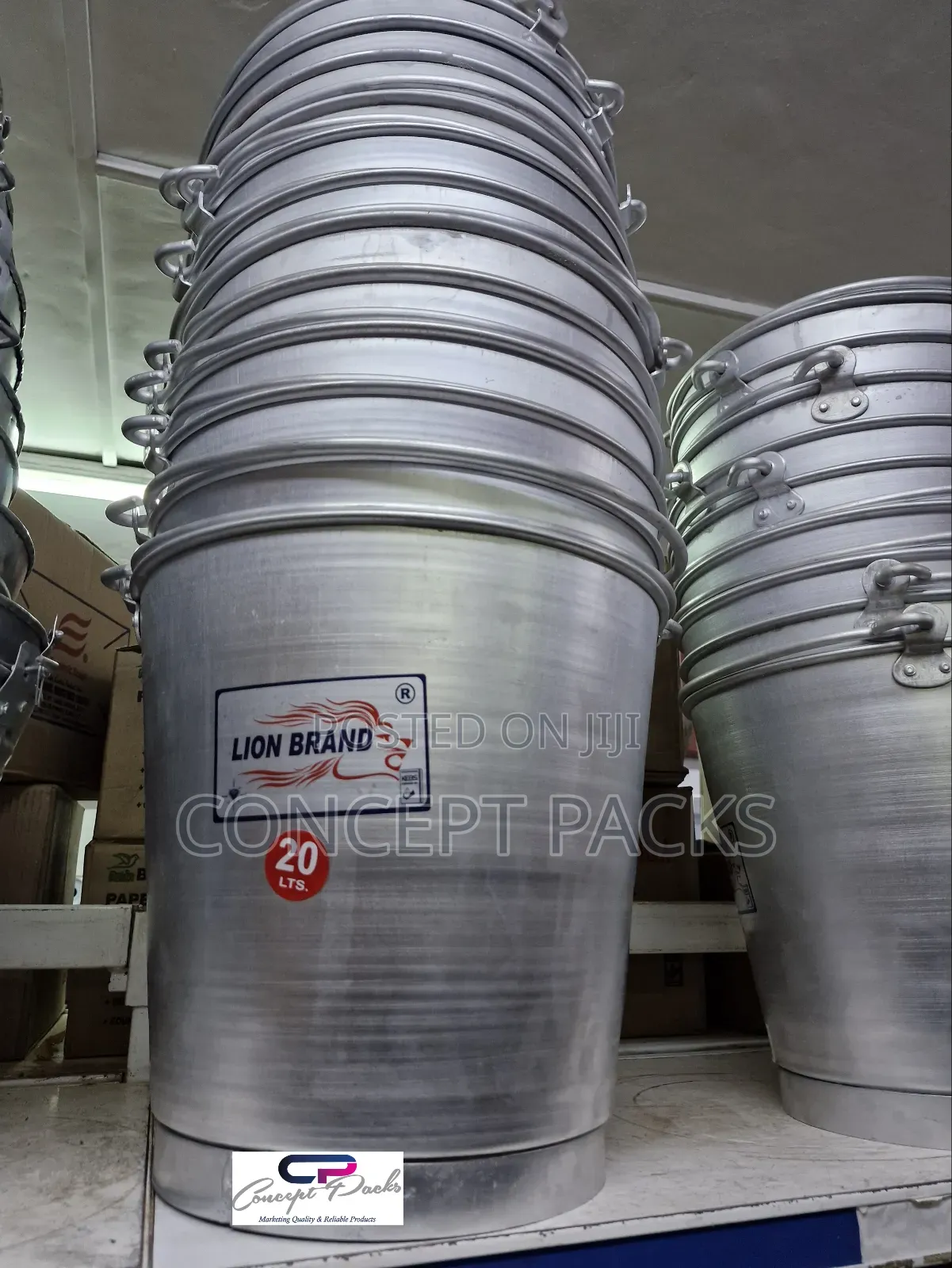 20 Litres Heavy Aluminium Buckets