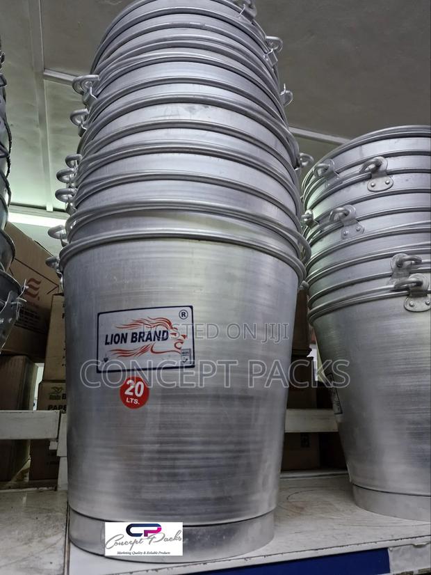 20 Litres Heavy Aluminium Buckets