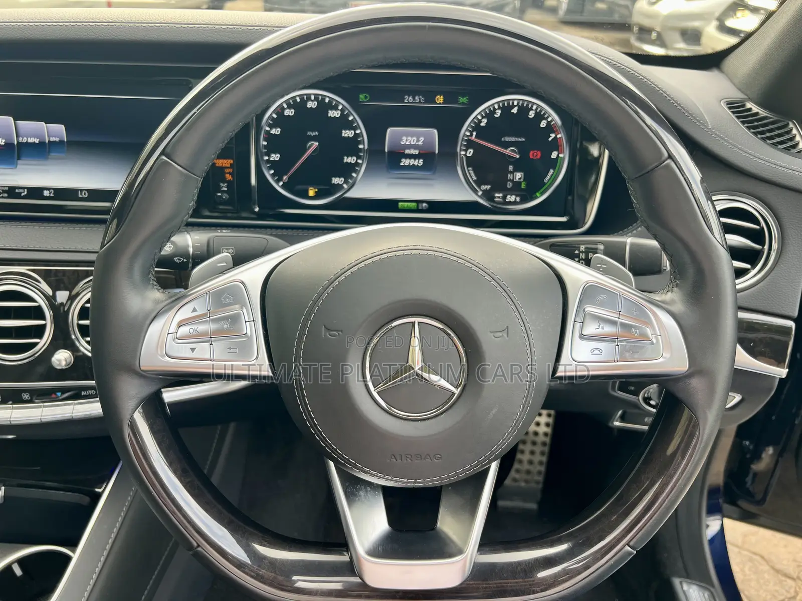 Mercedes-Benz S-Class S 400 Hybrid L (V222) 2017 Blue