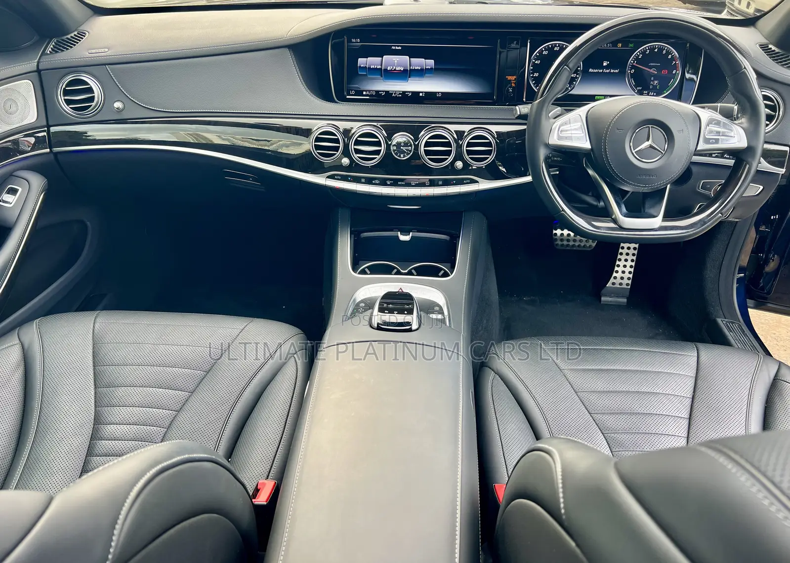 Mercedes-Benz S-Class S 400 Hybrid L (V222) 2017 Blue