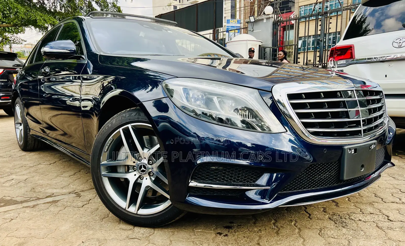 Mercedes-Benz S-Class S 400 Hybrid L (V222) 2017 Blue