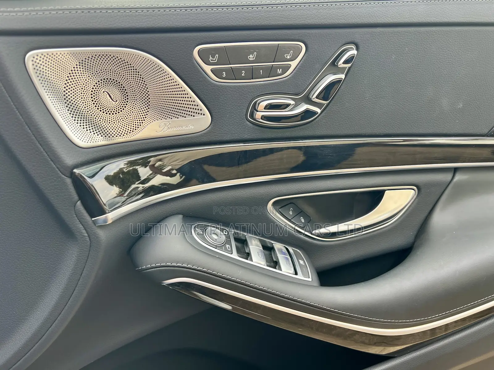 Mercedes-Benz S-Class S 400 Hybrid L (V222) 2017 Blue