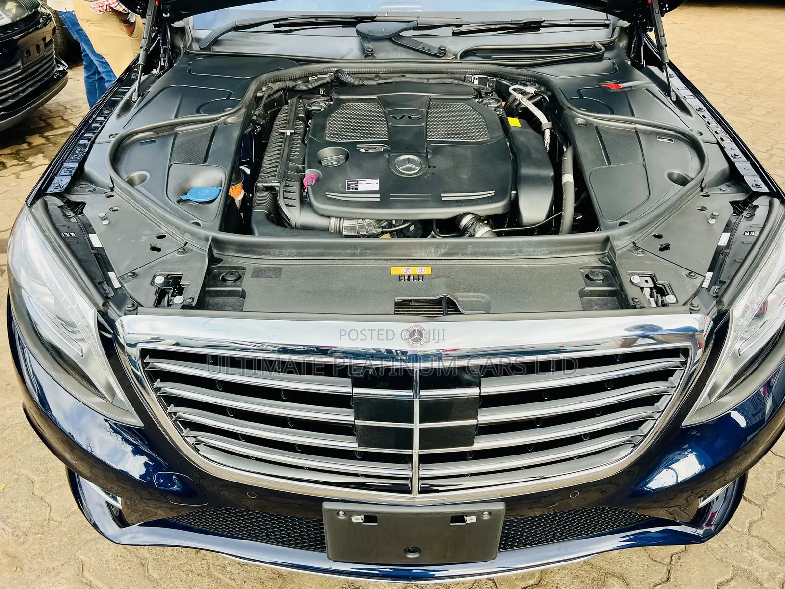 Mercedes-Benz S-Class S 400 Hybrid L (V222) 2017 Blue
