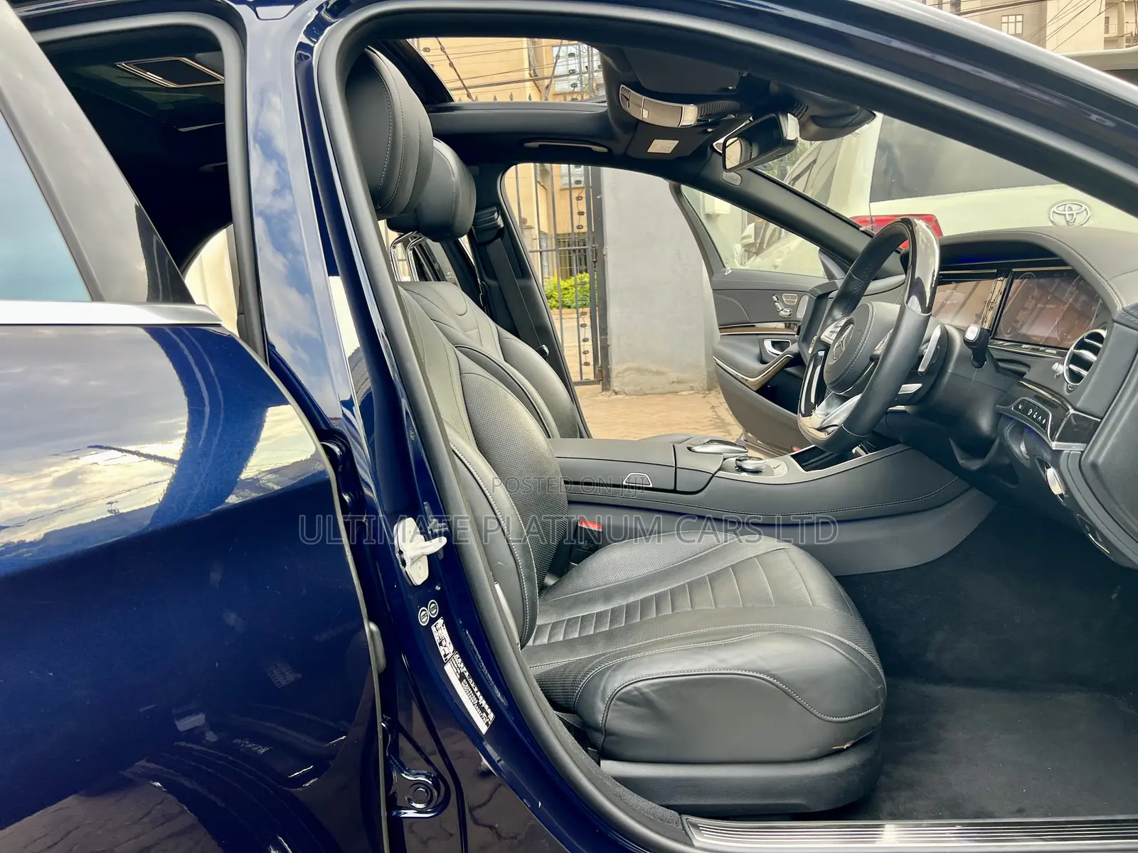 Mercedes-Benz S-Class S 400 Hybrid L (V222) 2017 Blue