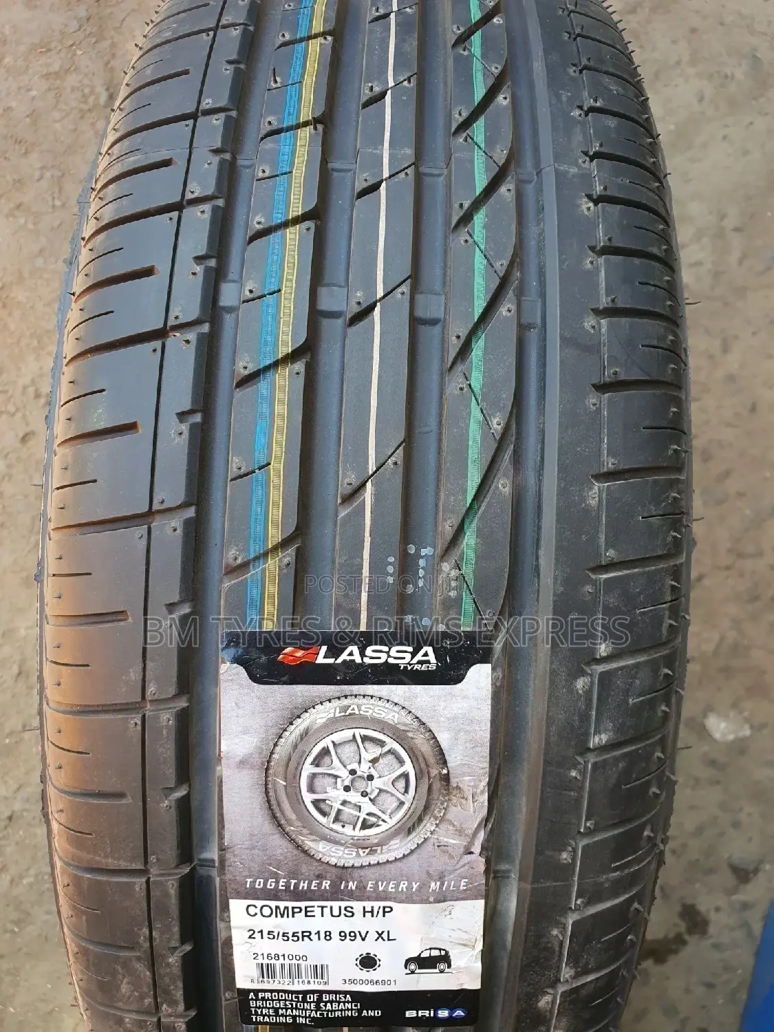 215/55 R18 Lassa (Turkey)