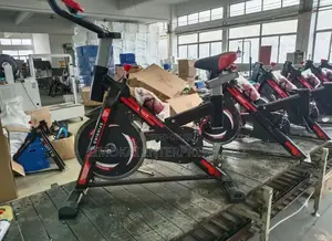 Blue/ Red Sport Spin Bike