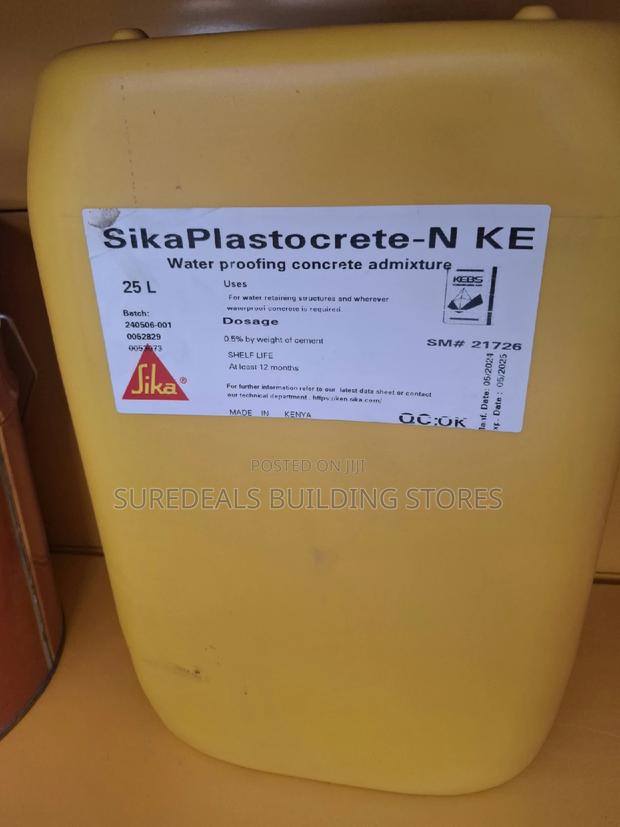 Waterproofing Concrete Admixture-Sika Plastocrete N - thumbnail 5