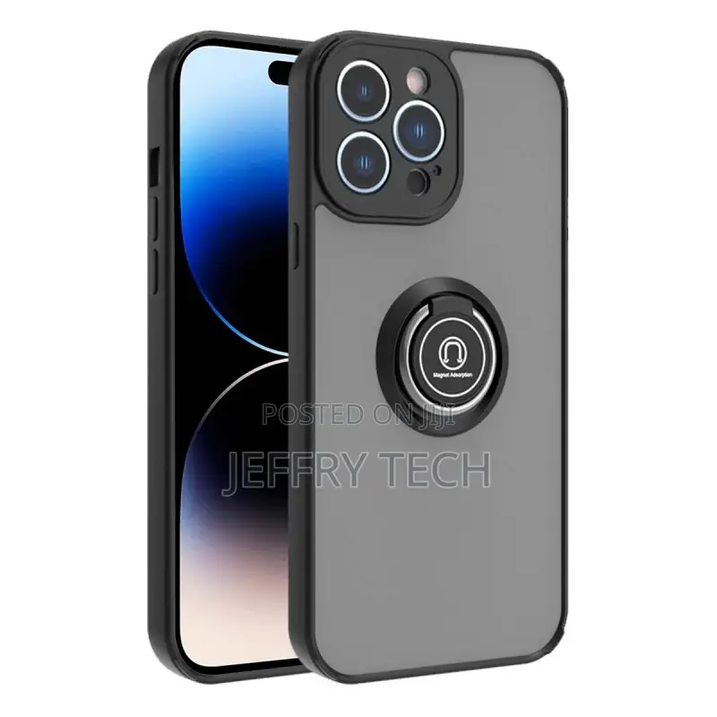 Matte Case 360 Degree Magnet Ring Support for Oppo A58 4G