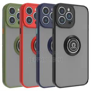 Matte Case 360 Degree Magnet Ring Support for Oppo A58 4G
