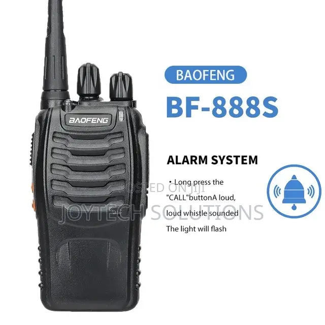 Bf-888s Handheld Walkie Talkie Radio Call 5kms