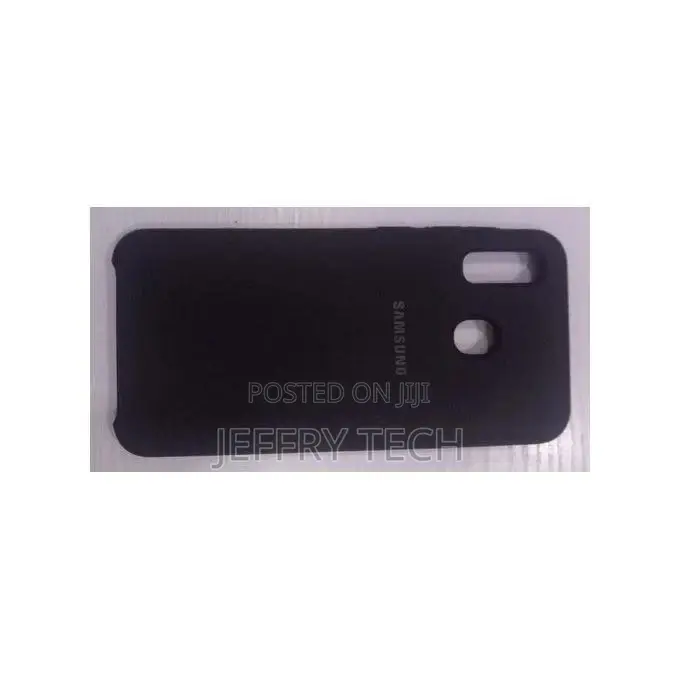 Samsung Galaxy A30/A20 Silicone Back Case Black