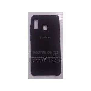 Samsung Galaxy A30/A20 Silicone Back Case Black