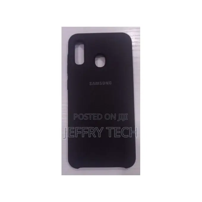 Samsung Galaxy A30/A20 Silicone Back Case Black