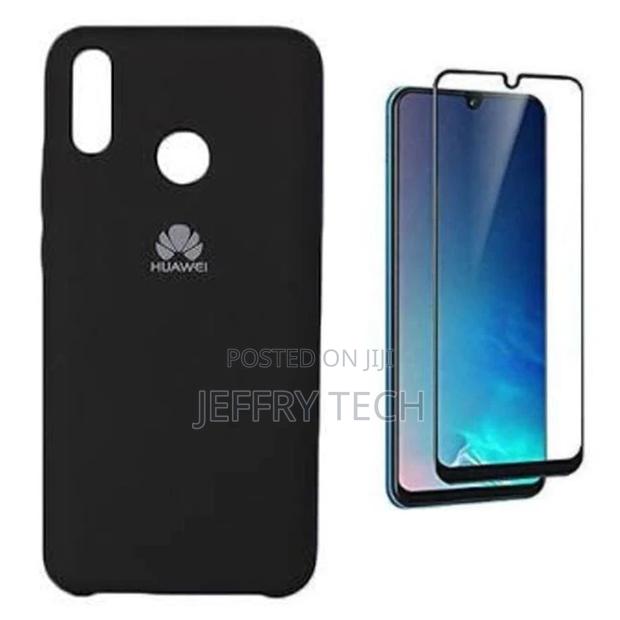 Huawei P30 Lite Clear View Silicone Case + Screen Guard - thumbnail 2
