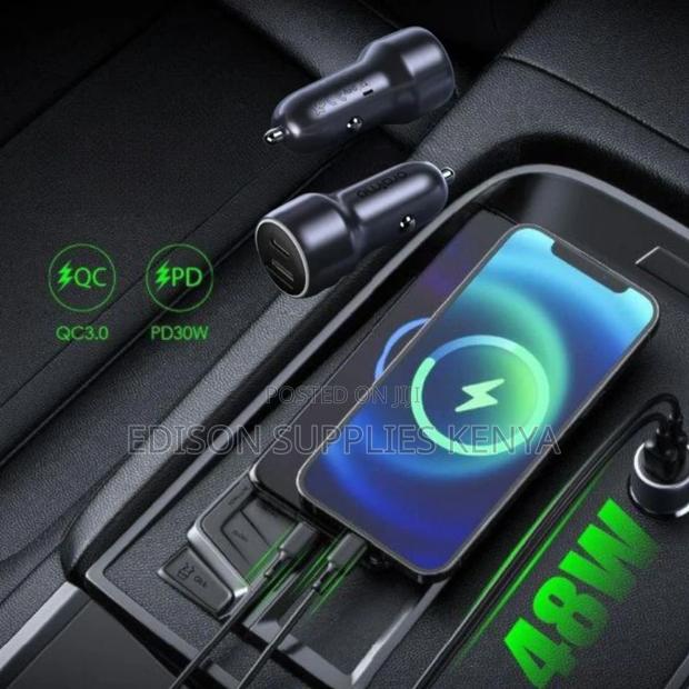 Car Phone Charger Oraimo 48W Fast Charging Car Charger - thumbnail 2