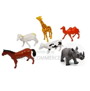 Kids Mini Domestic and Wild Animal Toys