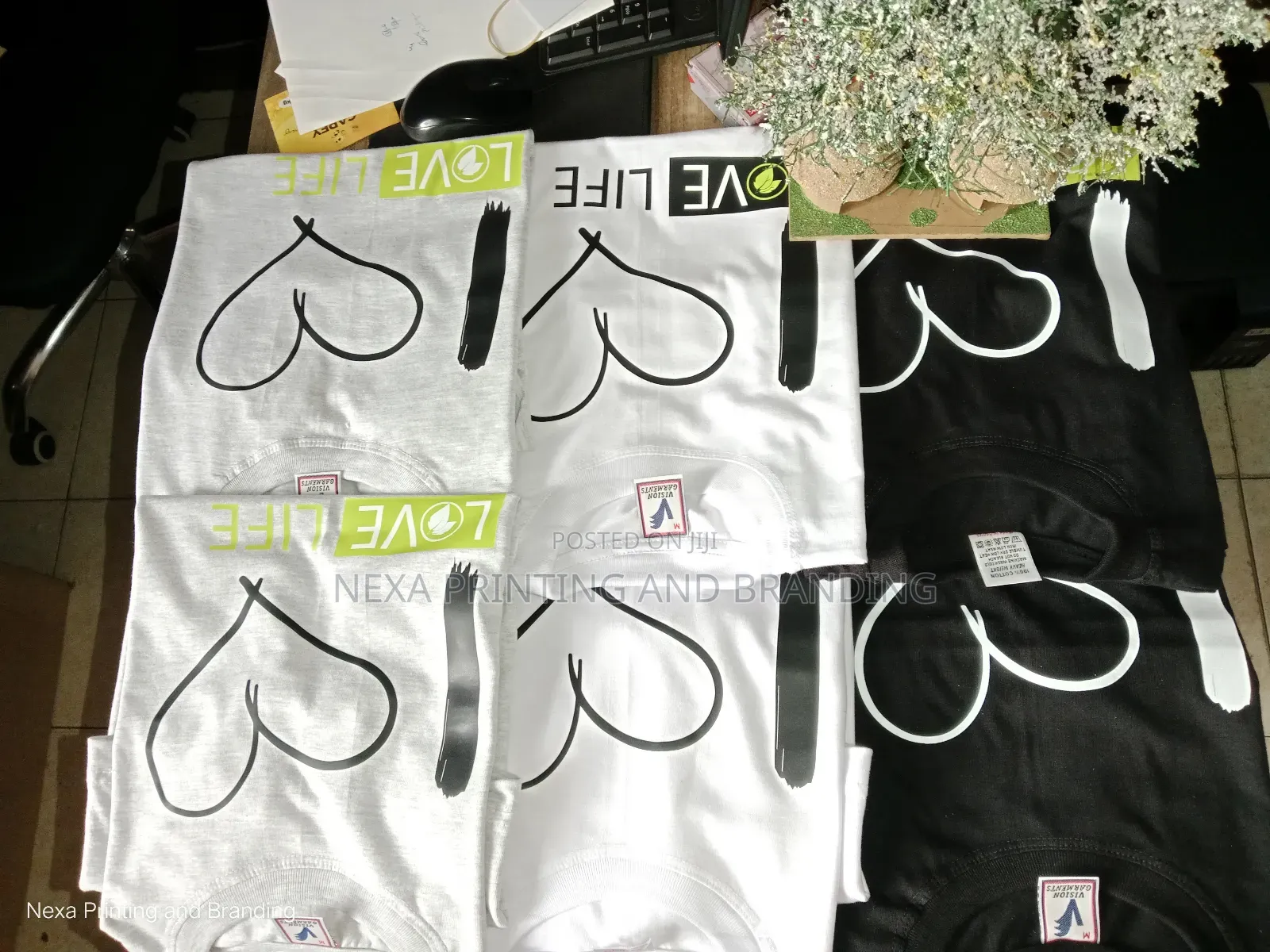 Outdoor Sales Activation Tshirts Printing