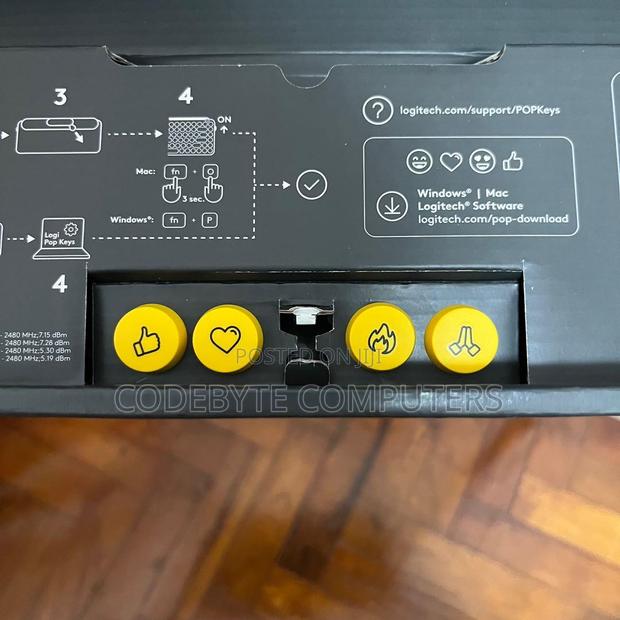 Logitech Pop Keys Wireless Mechanical Keyboard Pop Keys - thumbnail 2