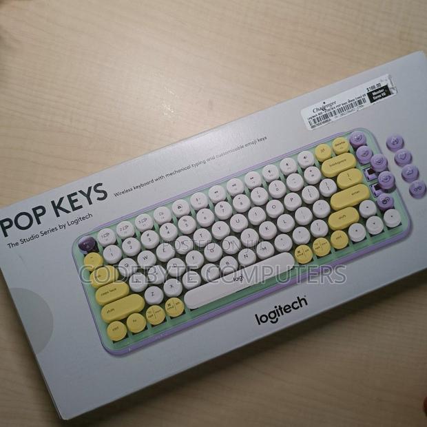 Logitech POP KEYS Wireless Keyboard/Customizable Emoji Keys - main view