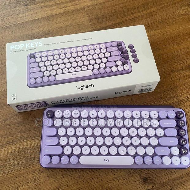 POP KEYS Wireless Keyboard/Customizable Emoji Keys - main view