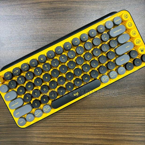 POP KEYS Wireless Keyboard/Customizable Emoji Keys - thumbnail 2