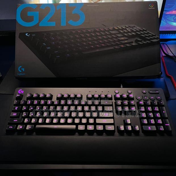 Logitech G213 Prodigy Gaming Keyboard Wired Keyboard - main view