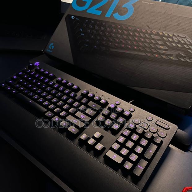 Logitech G213 Gaming Backlit Keyboard - main view