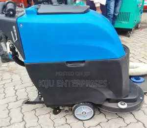 Multipurpose Blue Floor Scrubber