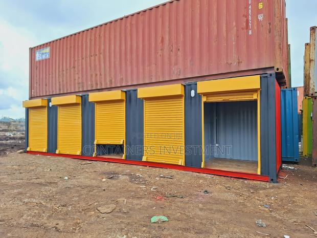 Affordable Container Stalls for Sale in Kenya - main view