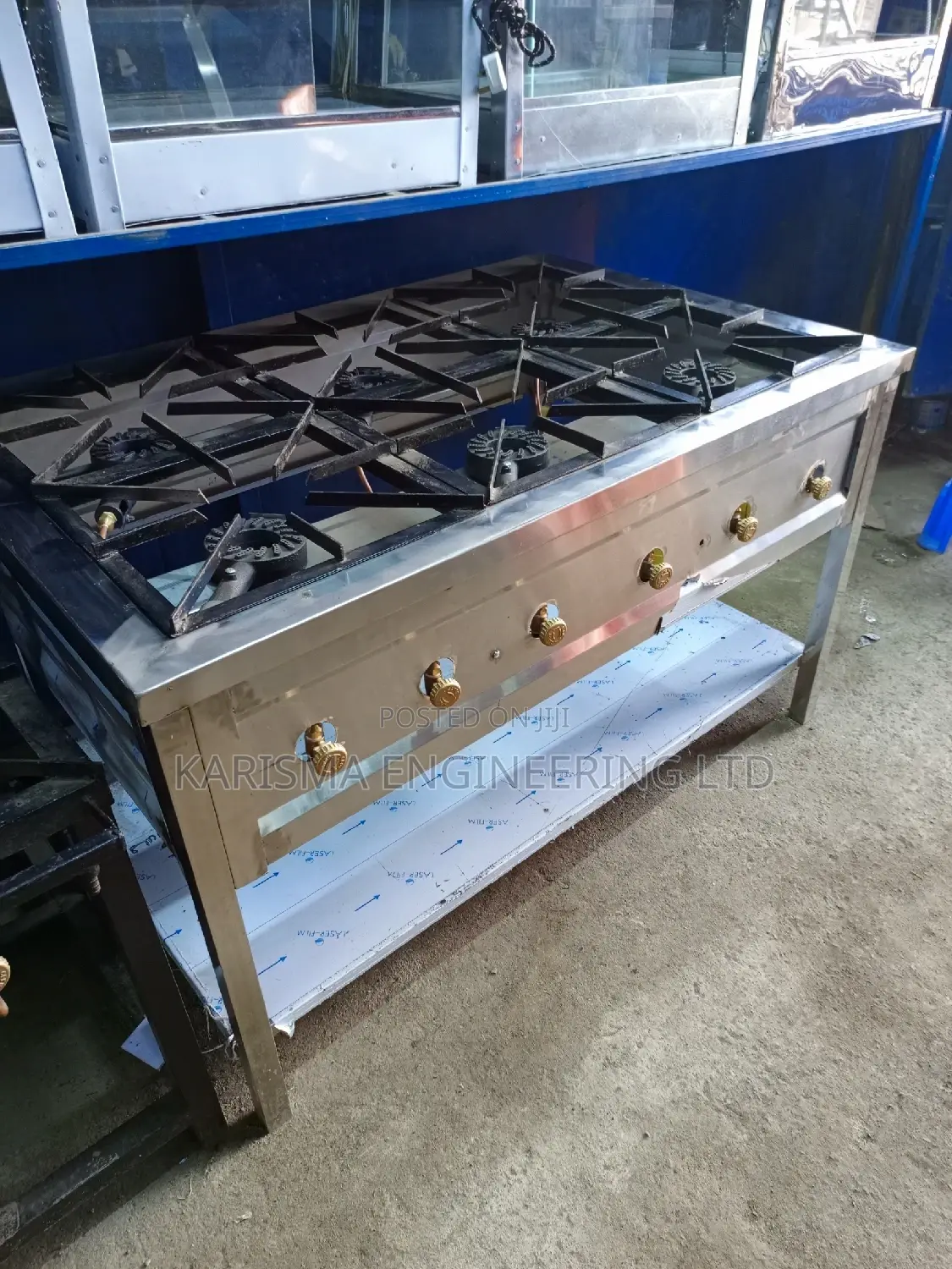Commercial Six Burner Cooker