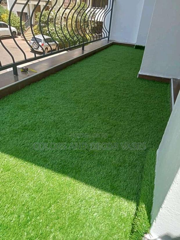 Green Artificial Carpet - main view