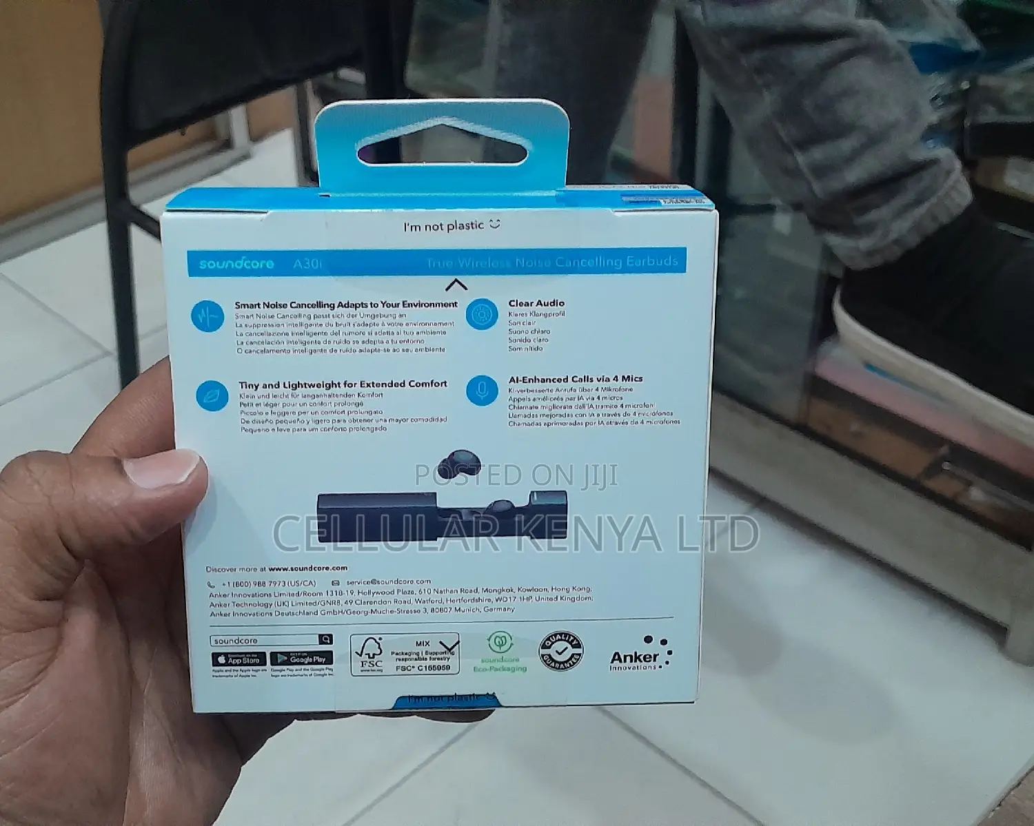 Anker Soundcore A30i ANC Wireless Bluetooth Earbuds