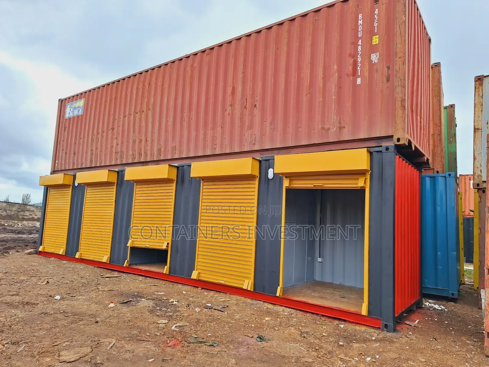Modern Container Stalls for Sale in Nairobi