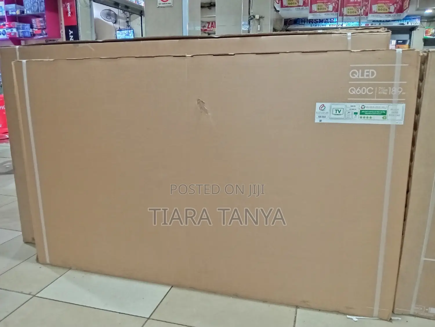 Samsung 75" Smart Q60c Led Uhd Tv