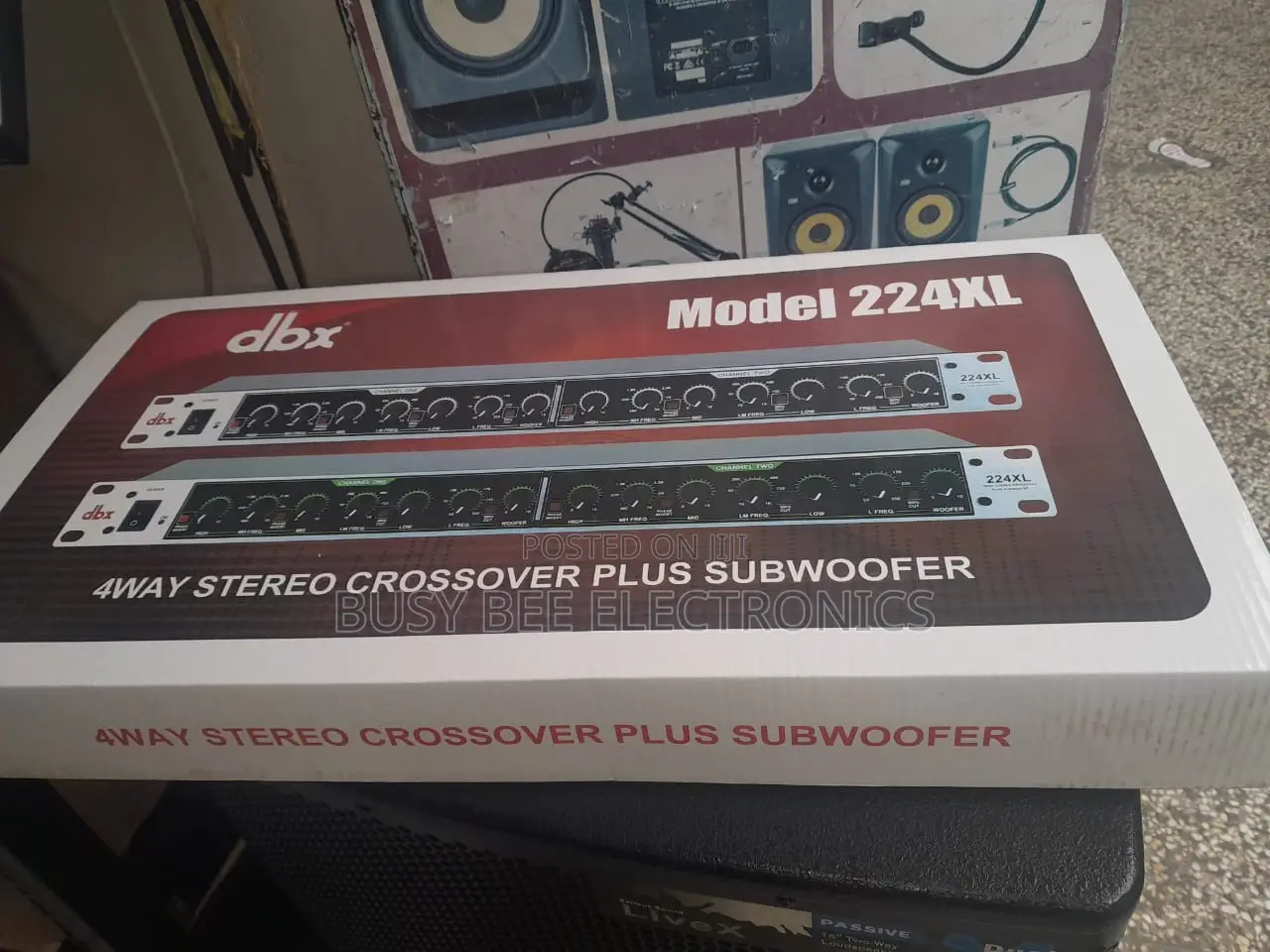 224xl 4way Stereo Crossover With Subwoofer Output