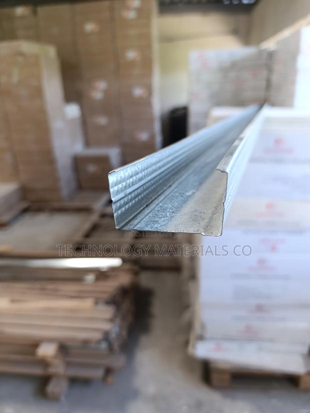 Gypsum Ceiling Studs (C-Channel) [50 * 0.35 * 2500mm] - thumbnail 3